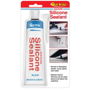 Silicone Sealant Black 2.8 oz.