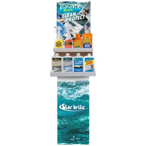 Marine Chemical/Polish Display - 2 Tier